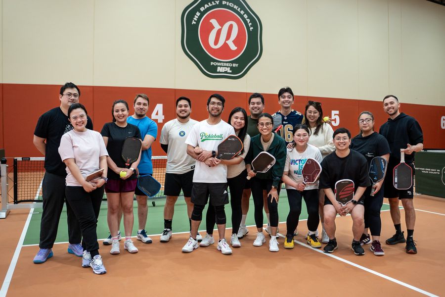 Kitchen Club group at The Rally Pickleball