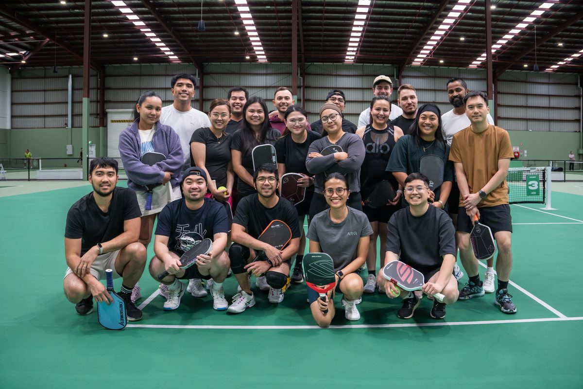 Kitchen Club members at the Grand Final Eve Cook-Off, 25 September social